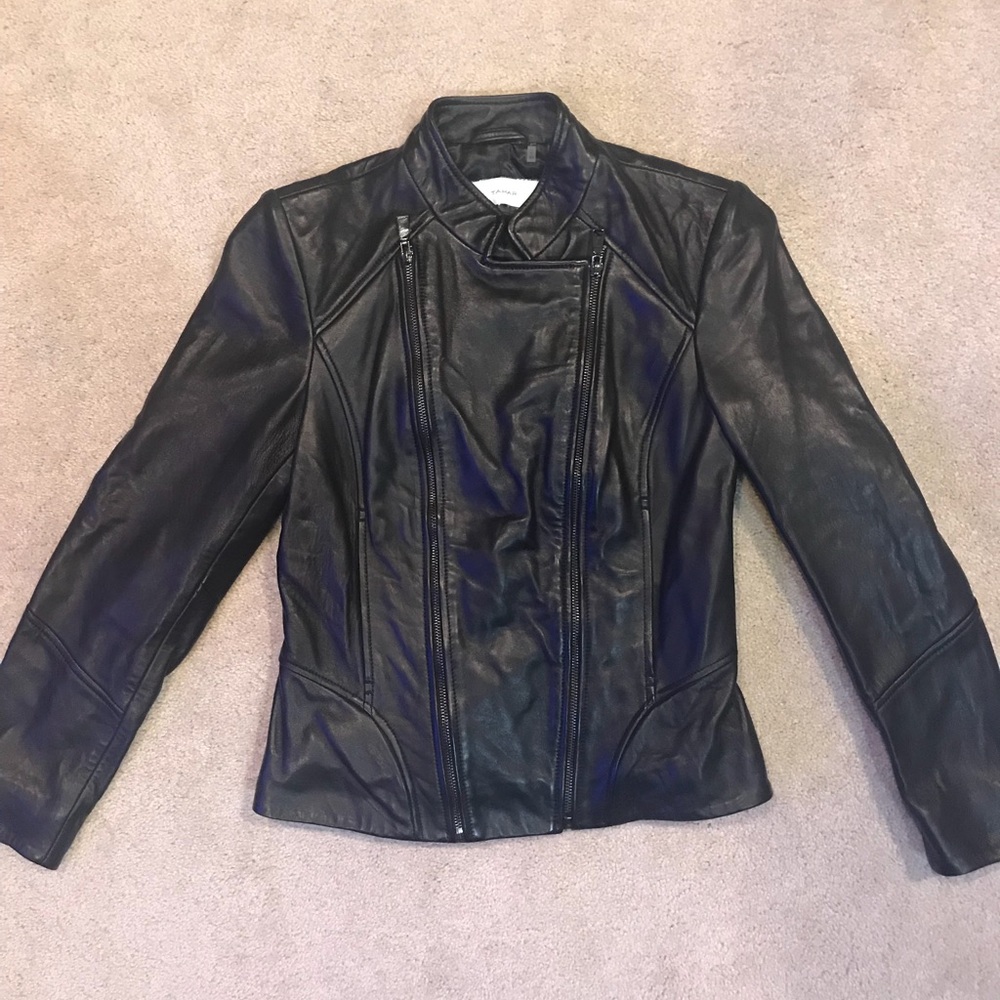 Tahari Leather Jacket